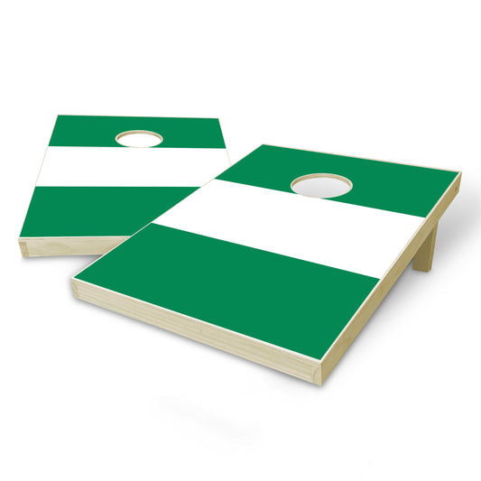 Nigeria Flag Tailgate Cornhole Set