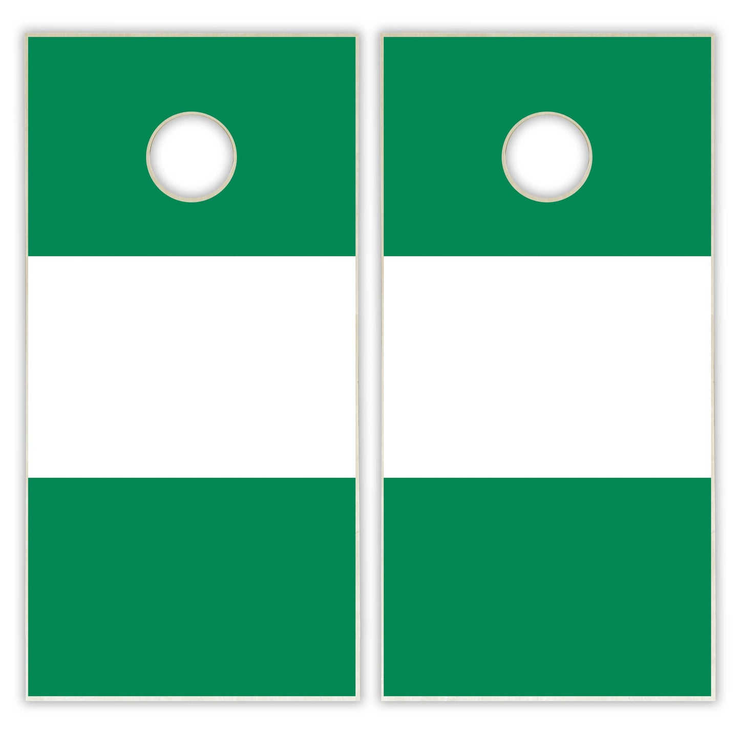 Nigeria Flag Cornhole Set