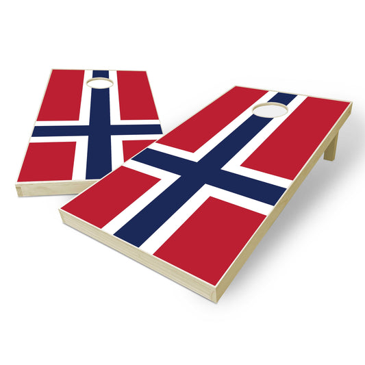 Norway Flag Cornhole Set