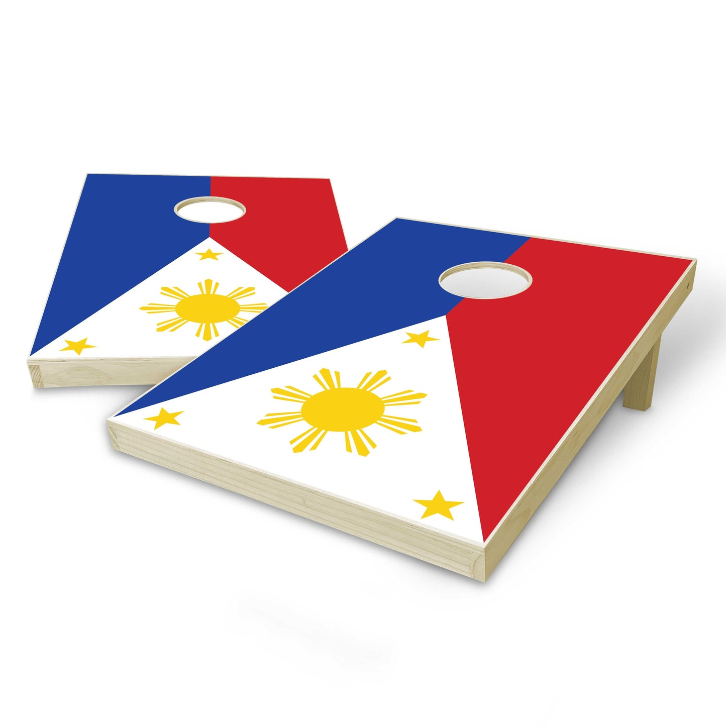 Phillippines Flag Tailgate Cornhole Set