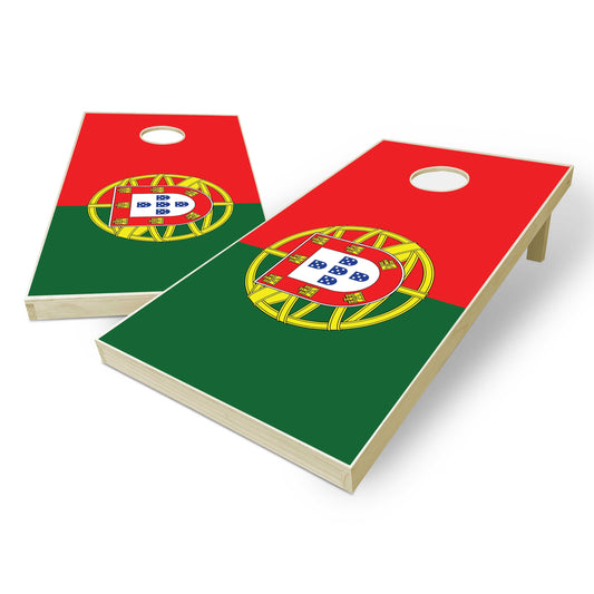 Portugal Flag Cornhole Set