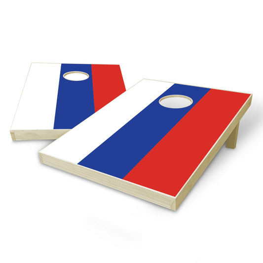 Russia Flag Tailgate Cornhole Set