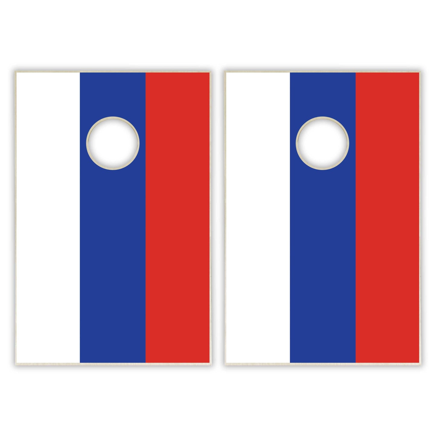 Russia Flag Tailgate Cornhole Set