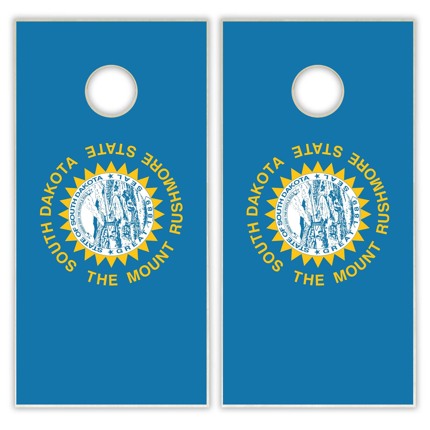 South Dakota State Flag Cornhole Set