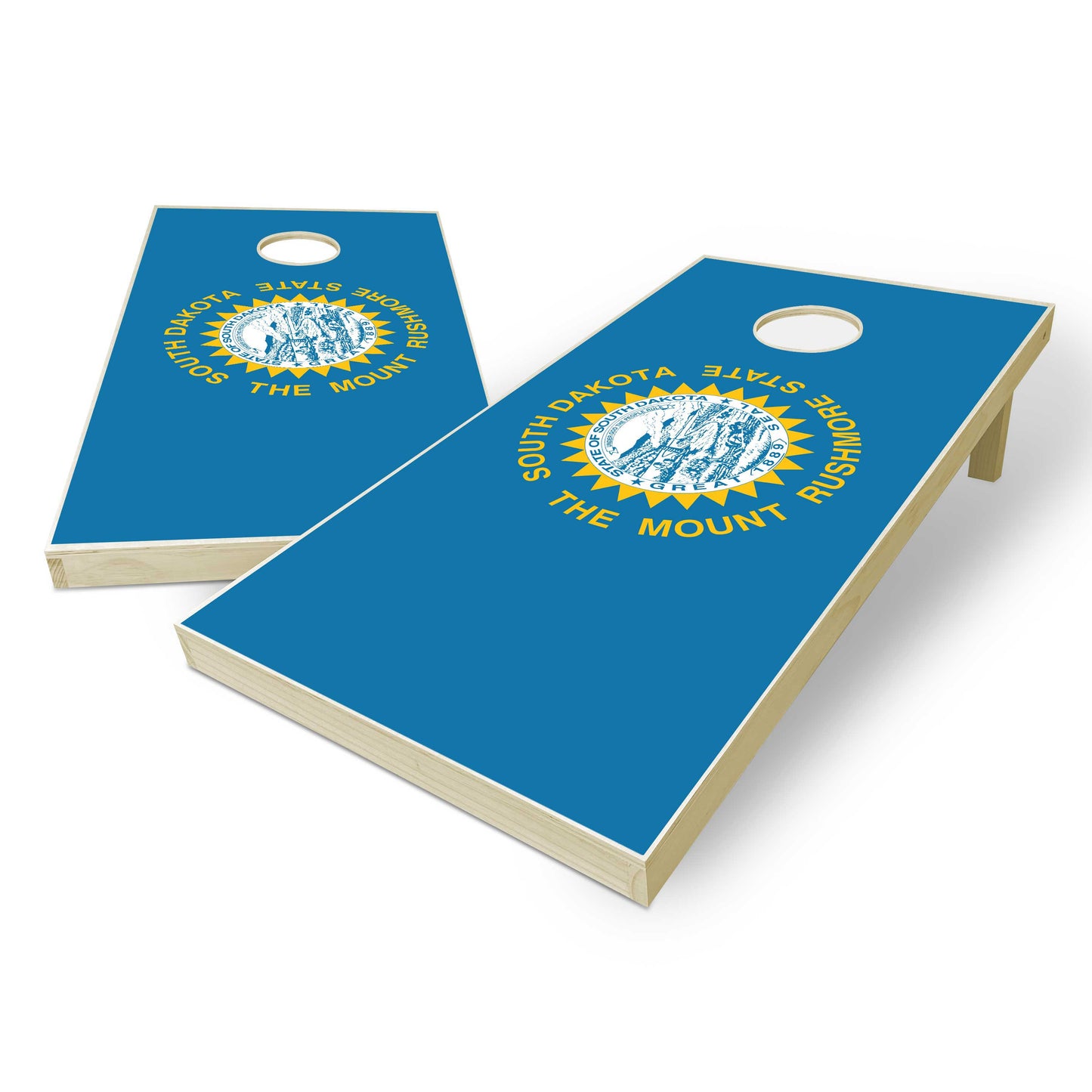 South Dakota State Flag Cornhole Set