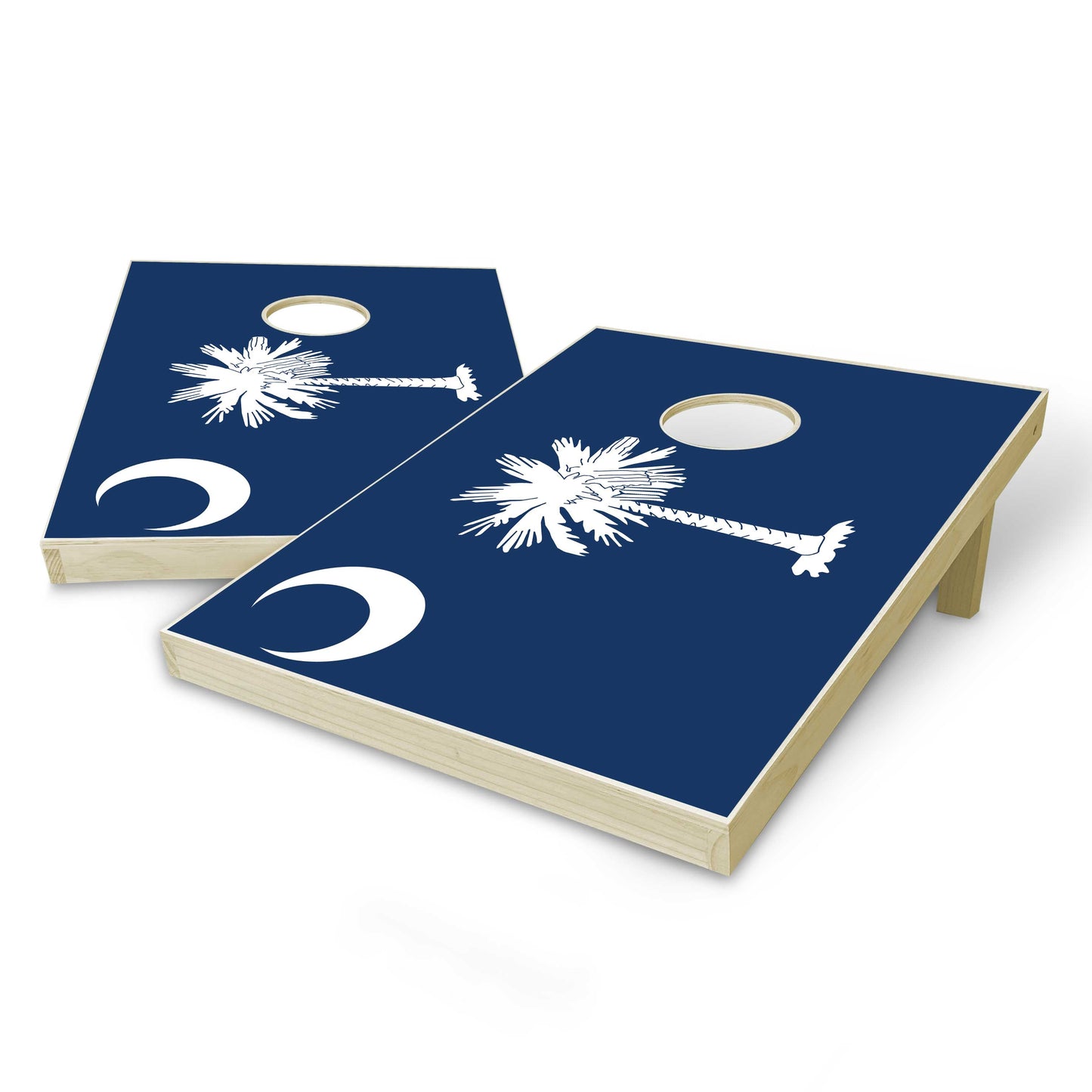 South Carolina State Flag Tailgate Cornhole Set