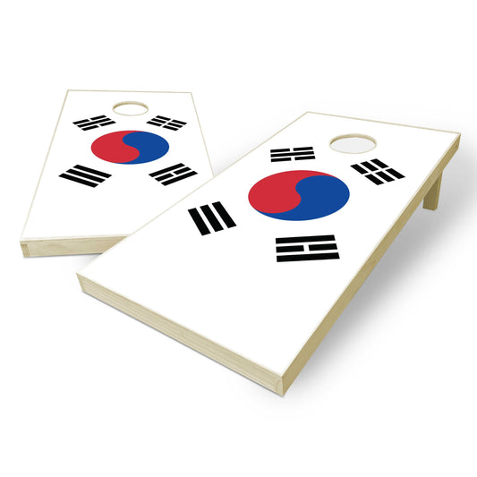 South Korea Flag Cornhole Set