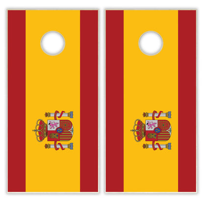 Spain Flag Cornhole Set