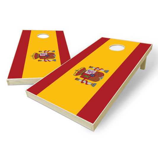 Spain Flag Cornhole Set