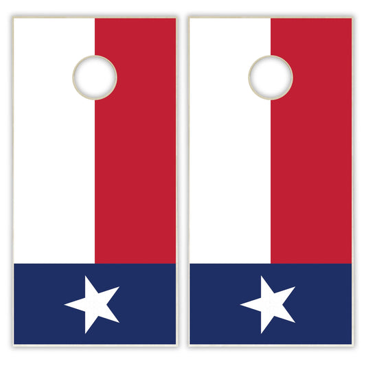 Texas State Flag Cornhole Set