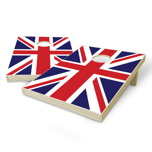 United Kingdom Flag Tailgate Cornhole Set