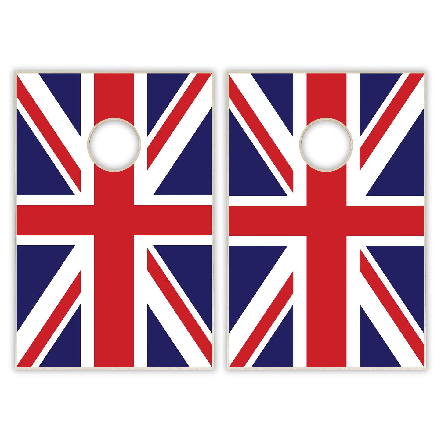 United Kingdom Flag Tailgate Cornhole Set
