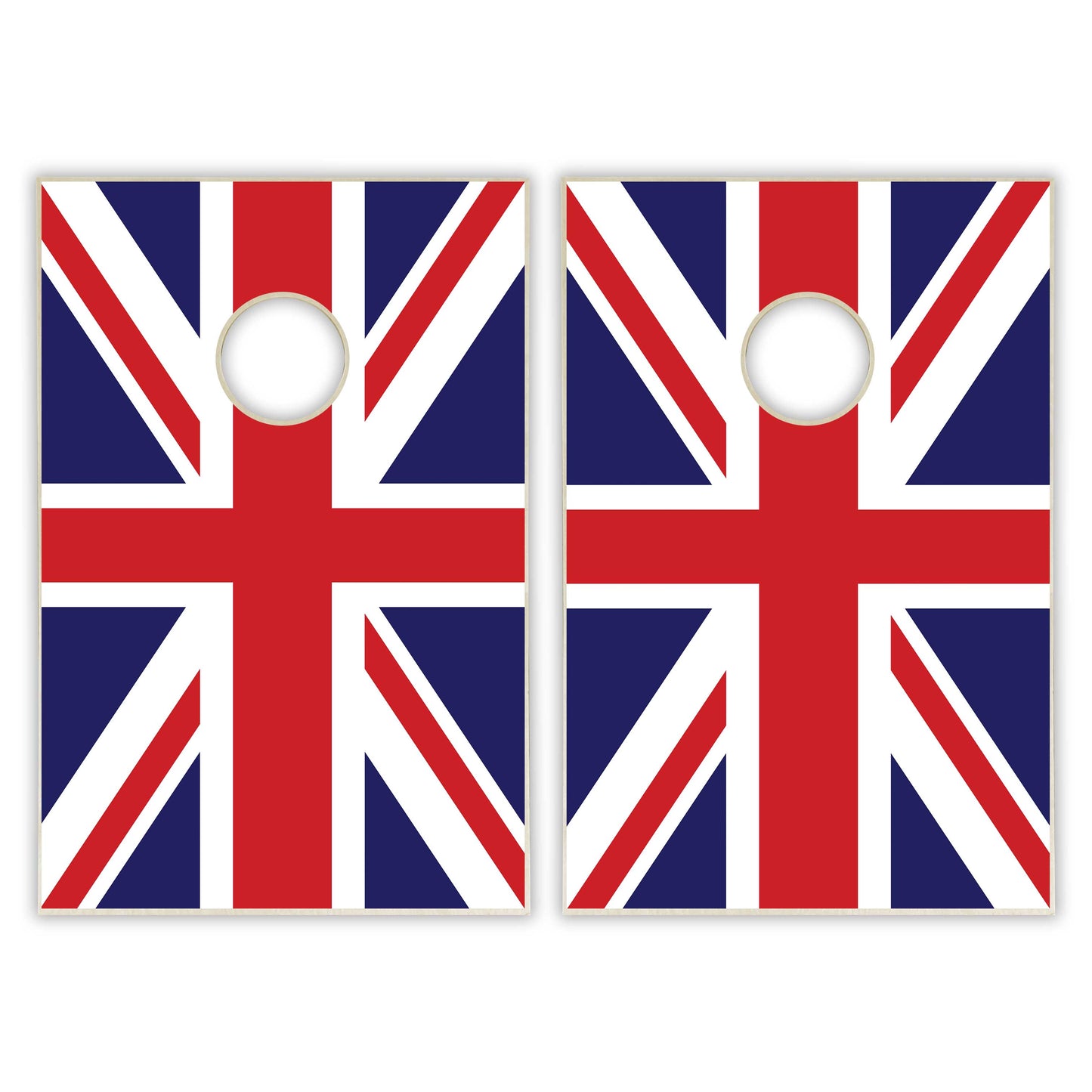 United Kingdom Flag Tailgate Cornhole Set