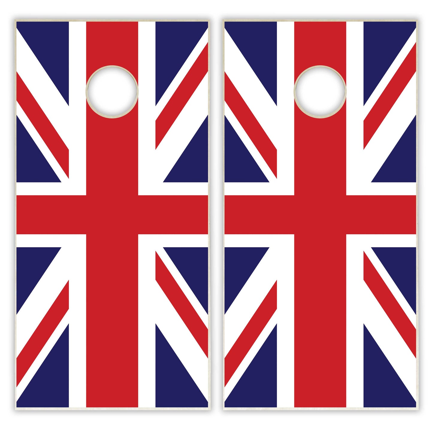 United Kingdom Flag Cornhole Set