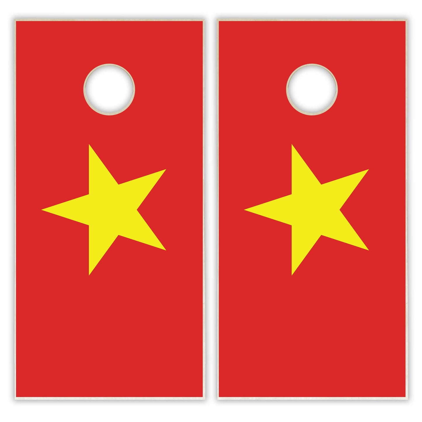 Vietnam Flag Cornhole Set