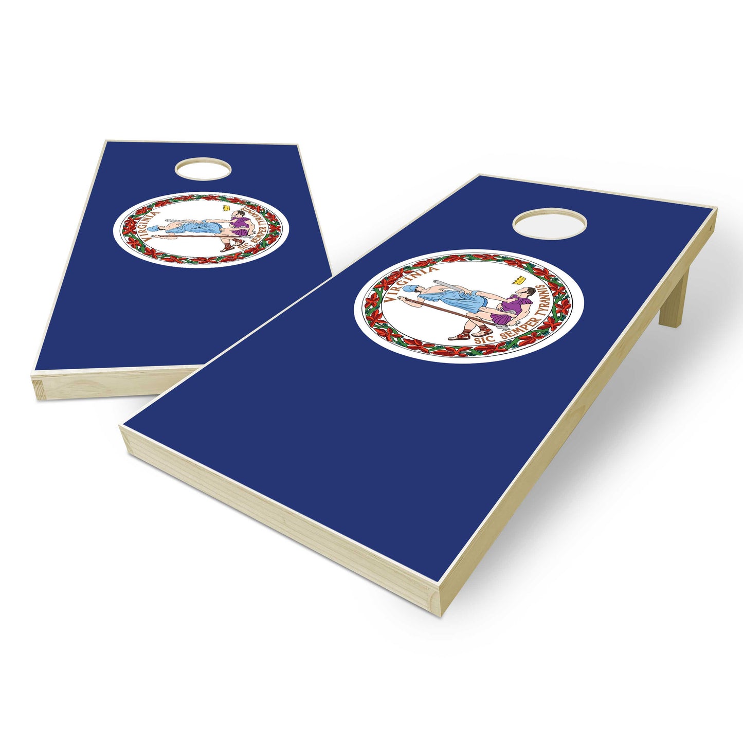 Virginia State Flag Cornhole Set