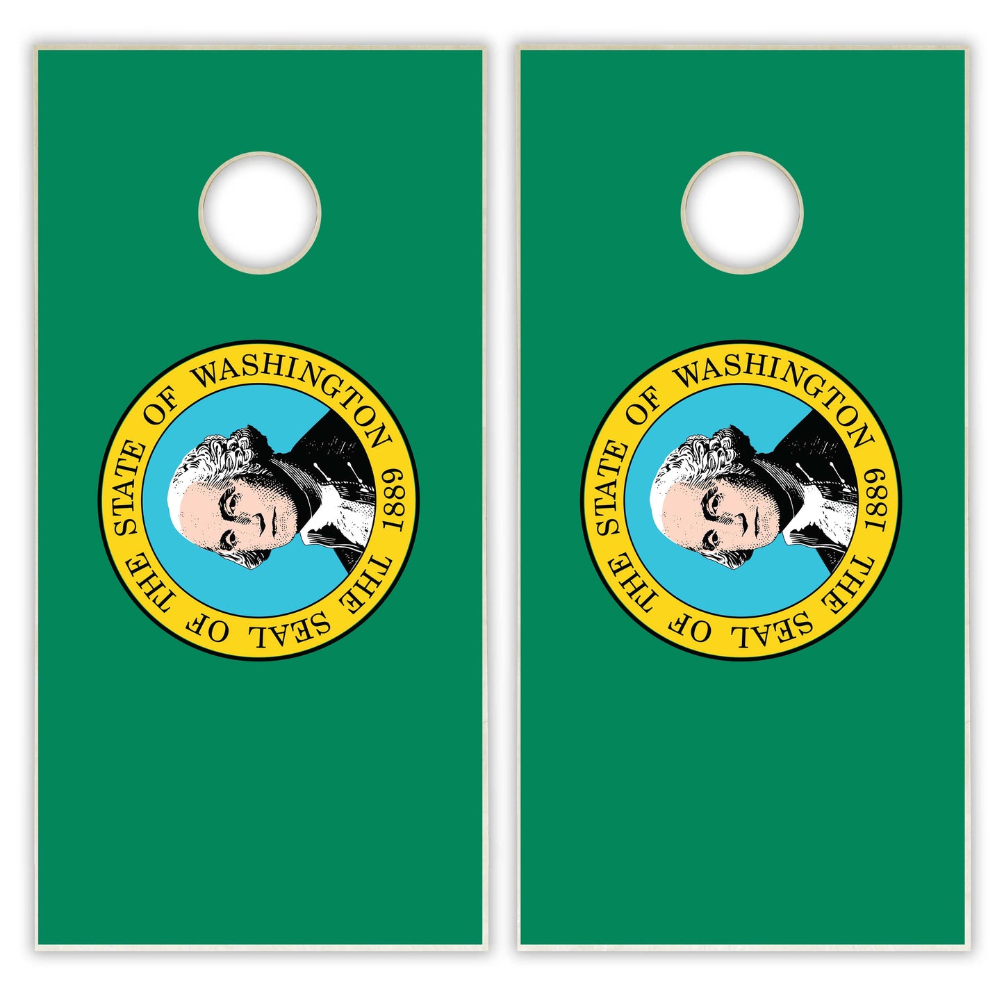Washington State Flag Cornhole Set