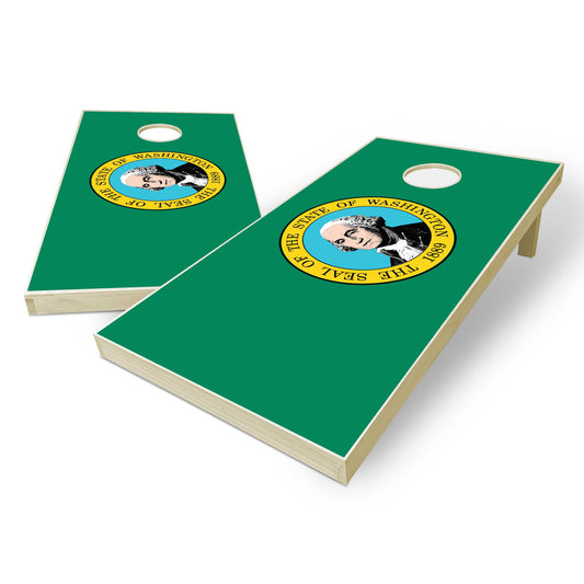 Washington State Flag Cornhole Set