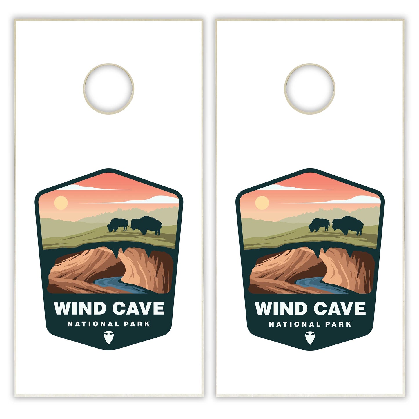 Wind Cave National Park Cornhole Boards