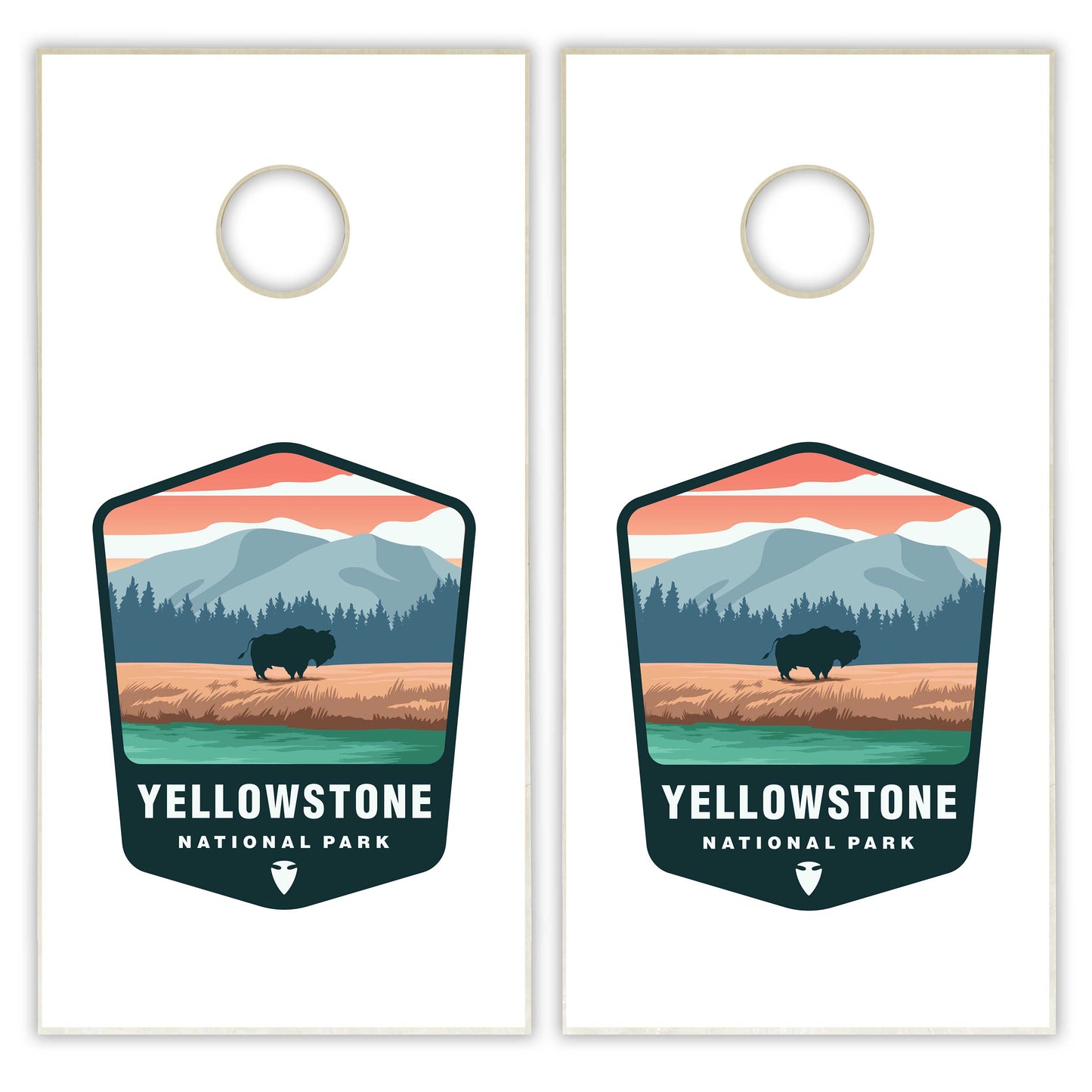 Yellowstone National Park Cornhole Boards