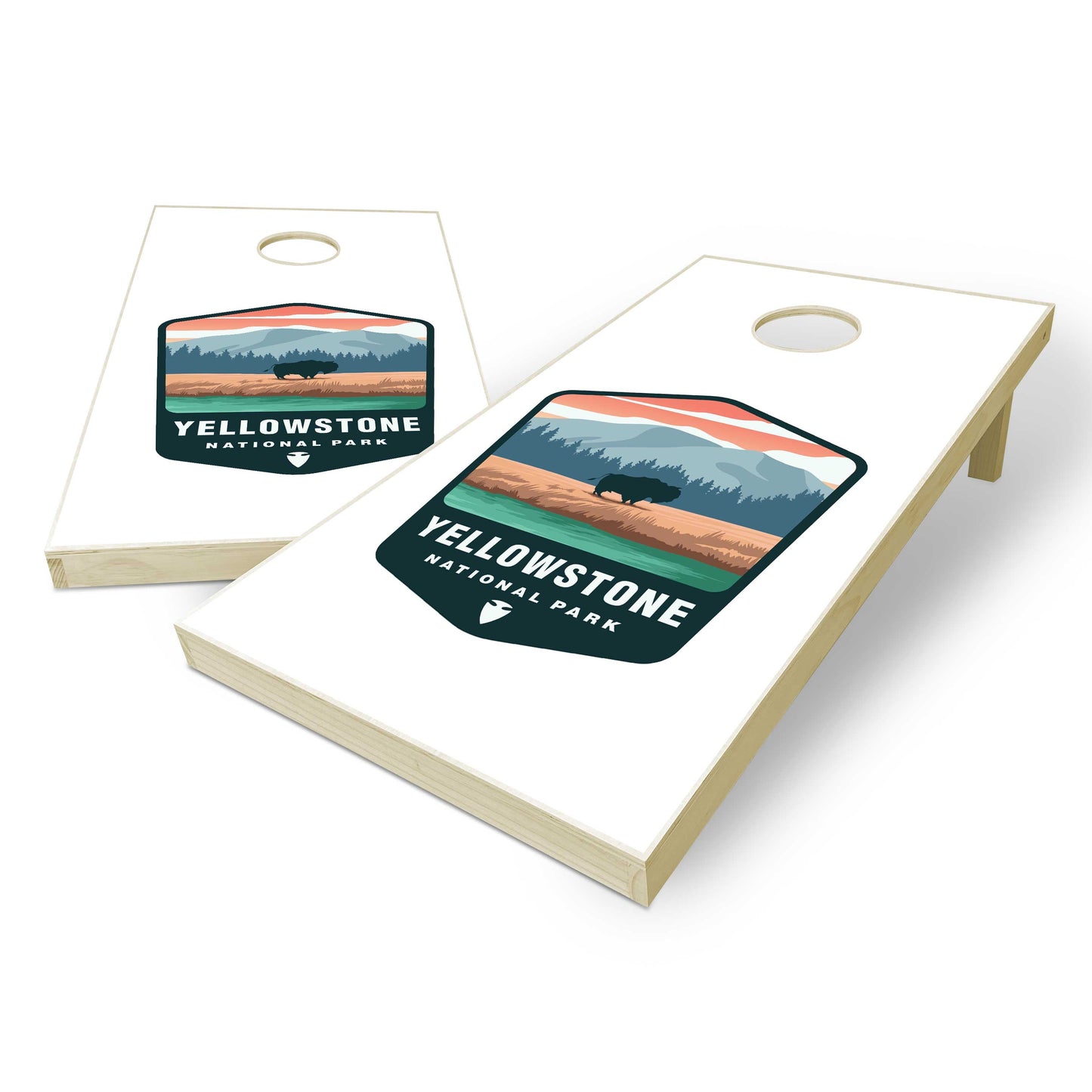 Yellowstone National Park Cornhole Boards