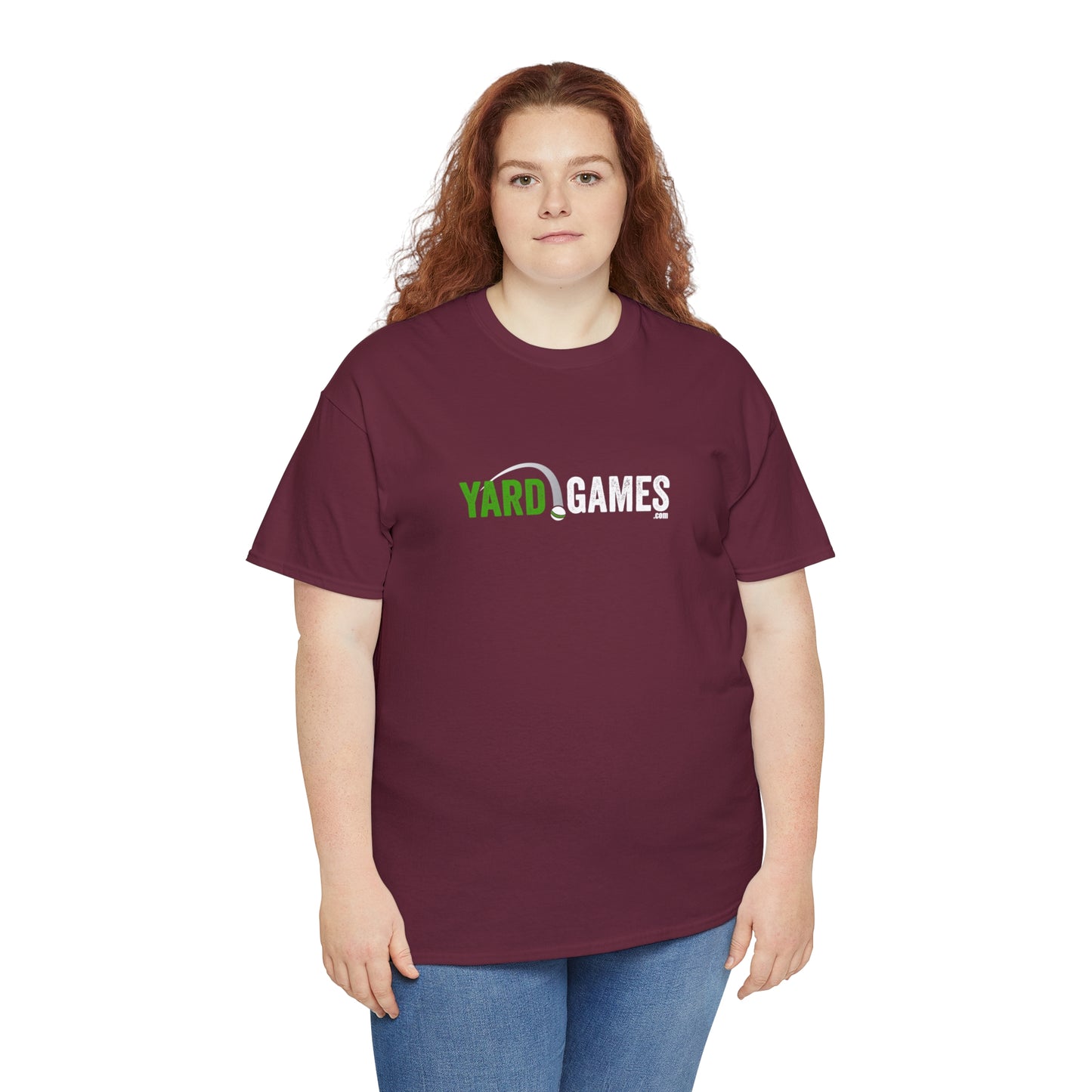 YardGames.com Yard Game T Shirt Unisex Heavy Cotton YardGames.com Brand T-Shirt