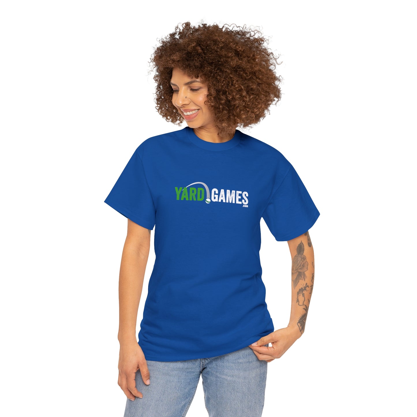 YardGames.com Yard Game T Shirt Unisex Heavy Cotton YardGames.com Brand T-Shirt