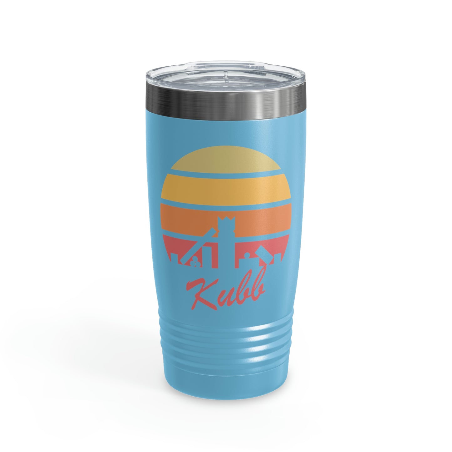 Retro Kubb Ringneck Tumbler, 20oz