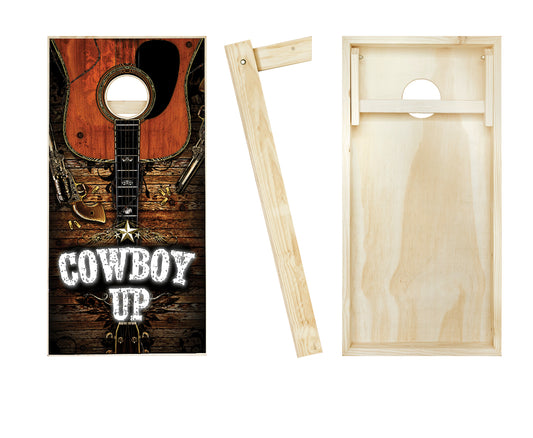 Cowboy Up Cornhole Set