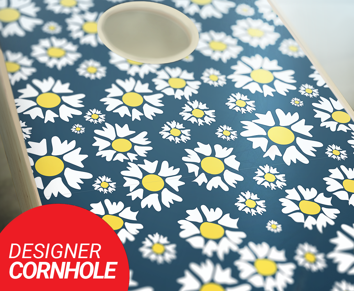 Daisy Lover Cornhole Set