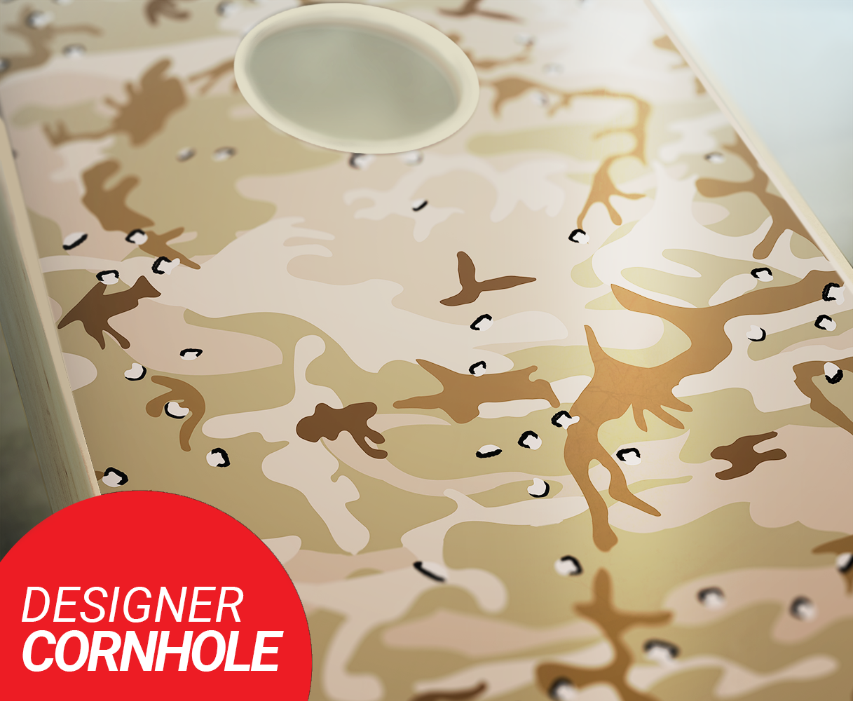 Desert Camo Cornhole Set