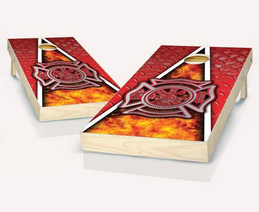 Fireman Cornhole Set