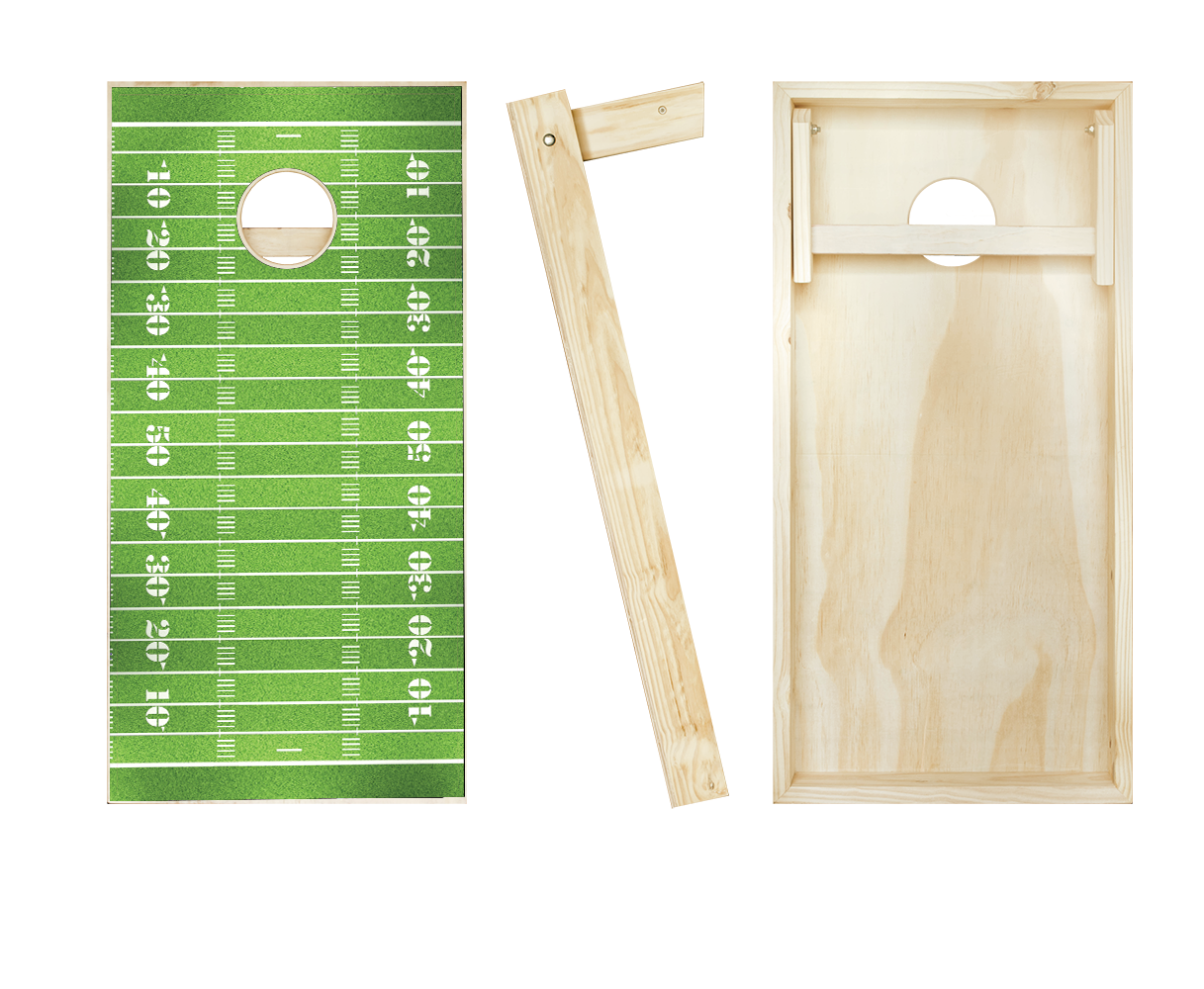 Football Field Cornhole Set