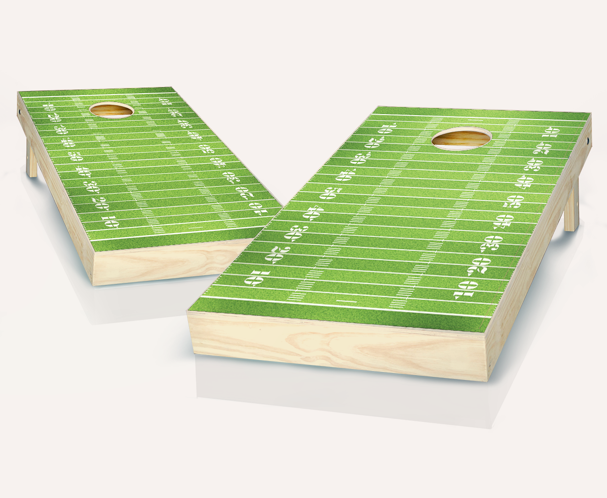 Football Field Cornhole Set