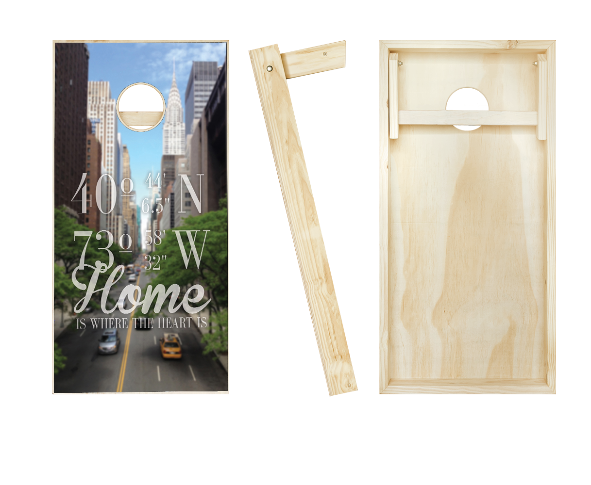 Customized Home Cornhole Set