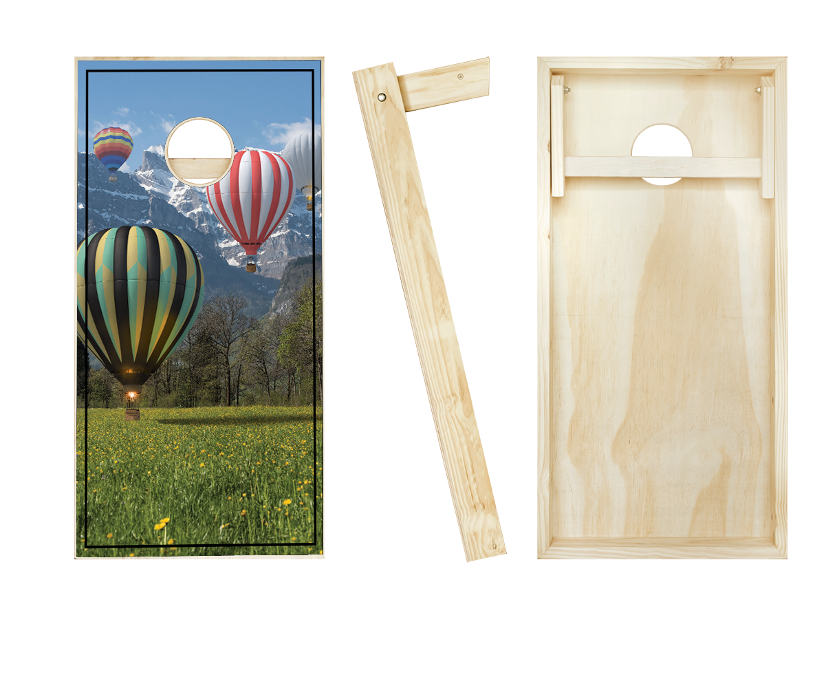 Hot Air Balloon Cornhole Set