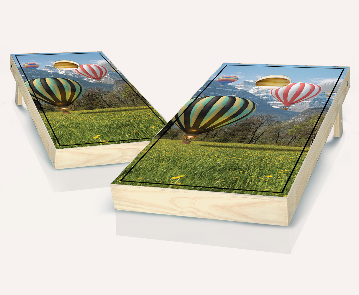 Hot Air Balloon Cornhole Set