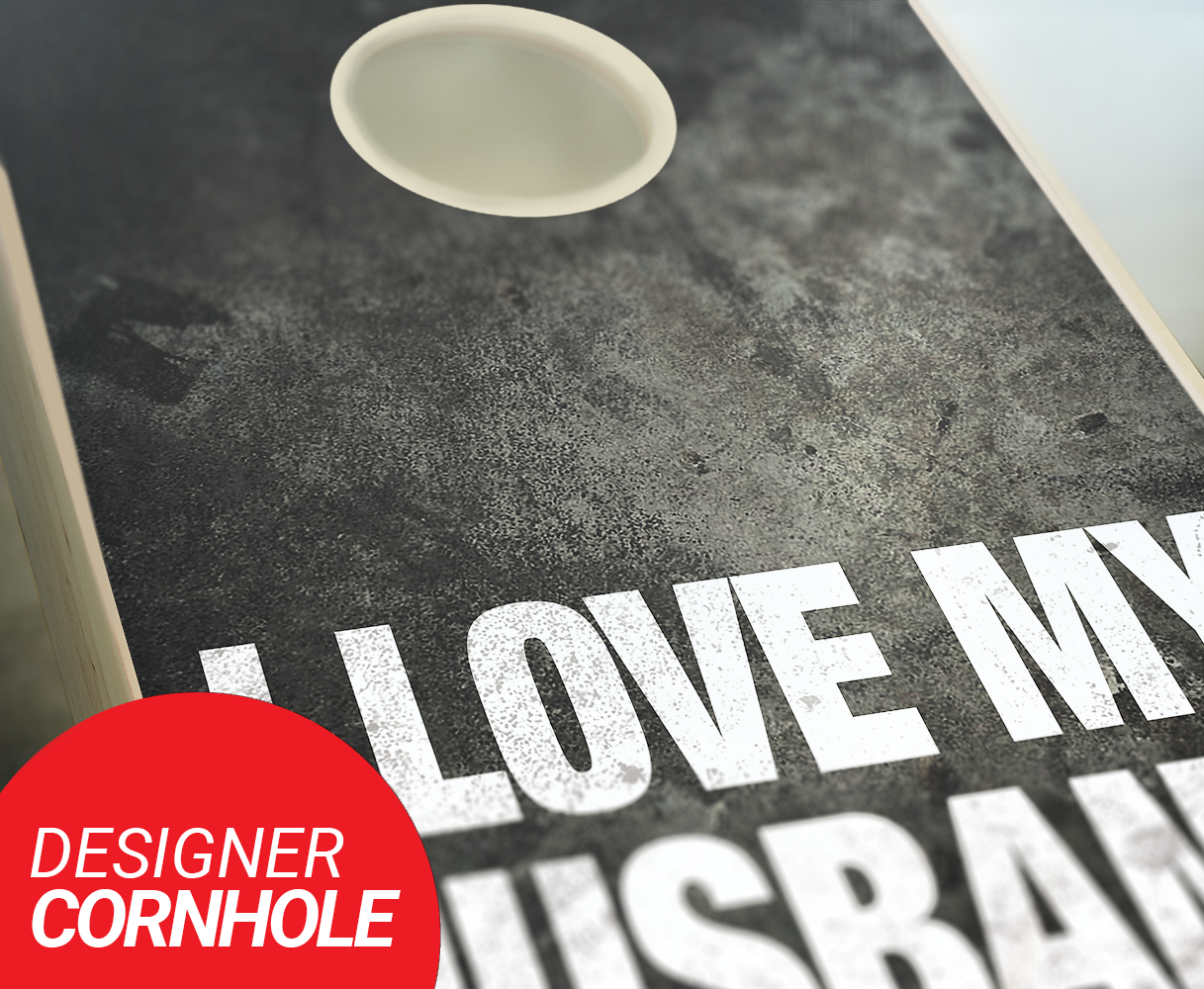 I love my Spouse Cornhole Set