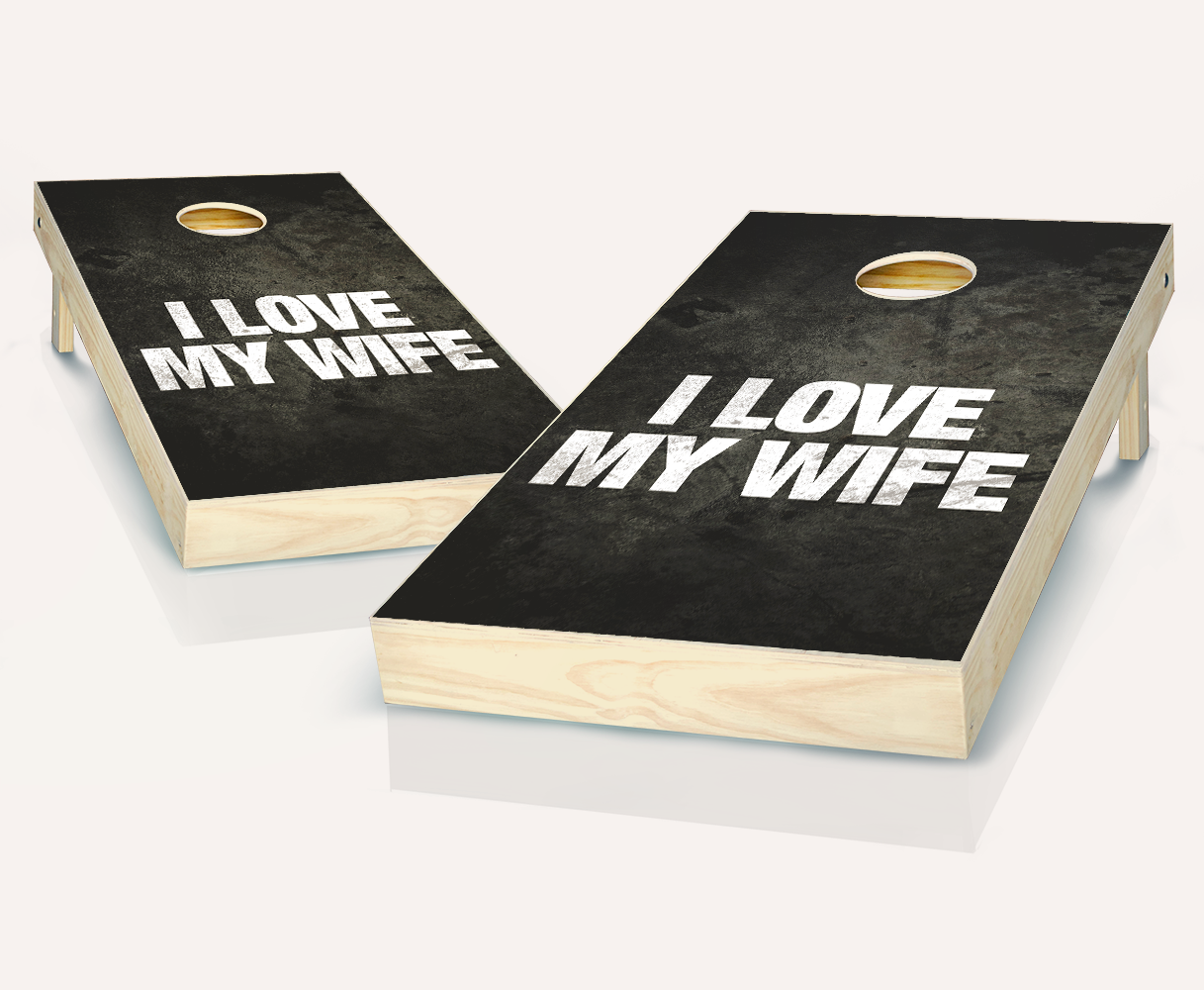I love my Spouse Cornhole Set