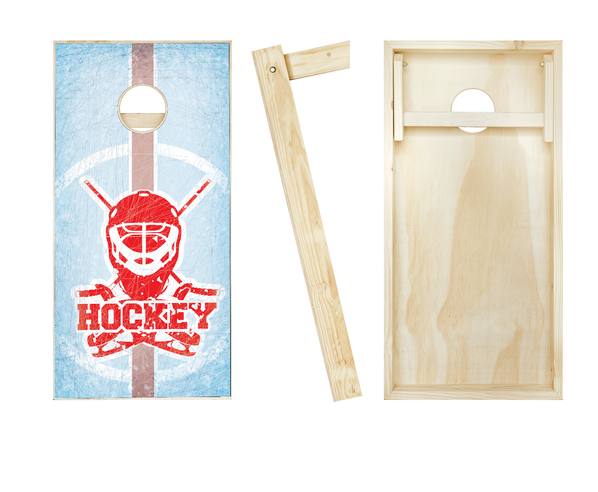 Ice Hockey Cornhole Set