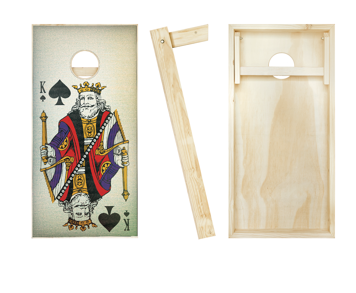 King of Spades Cornhole Set