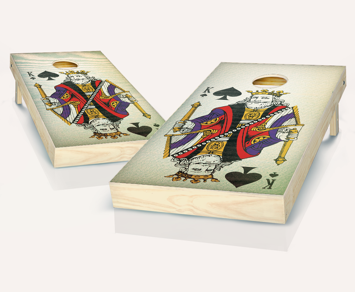 King of Spades Cornhole Set