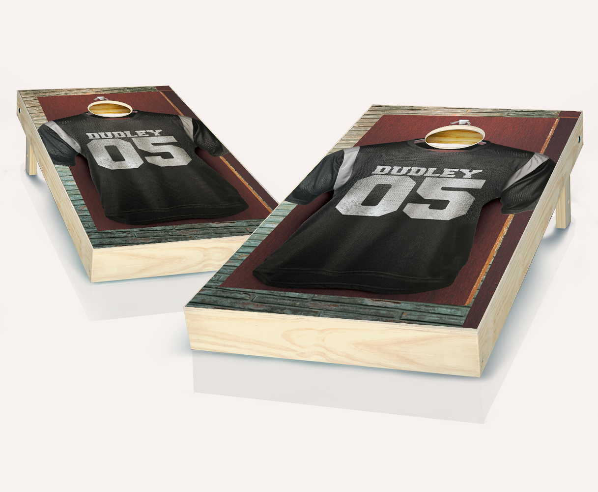 Customized Locker Room Cornhole Set