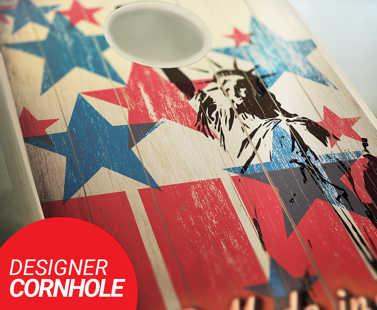 Made in America Cornhole Set