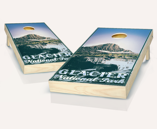 National Parks Glacier Cornhole Set