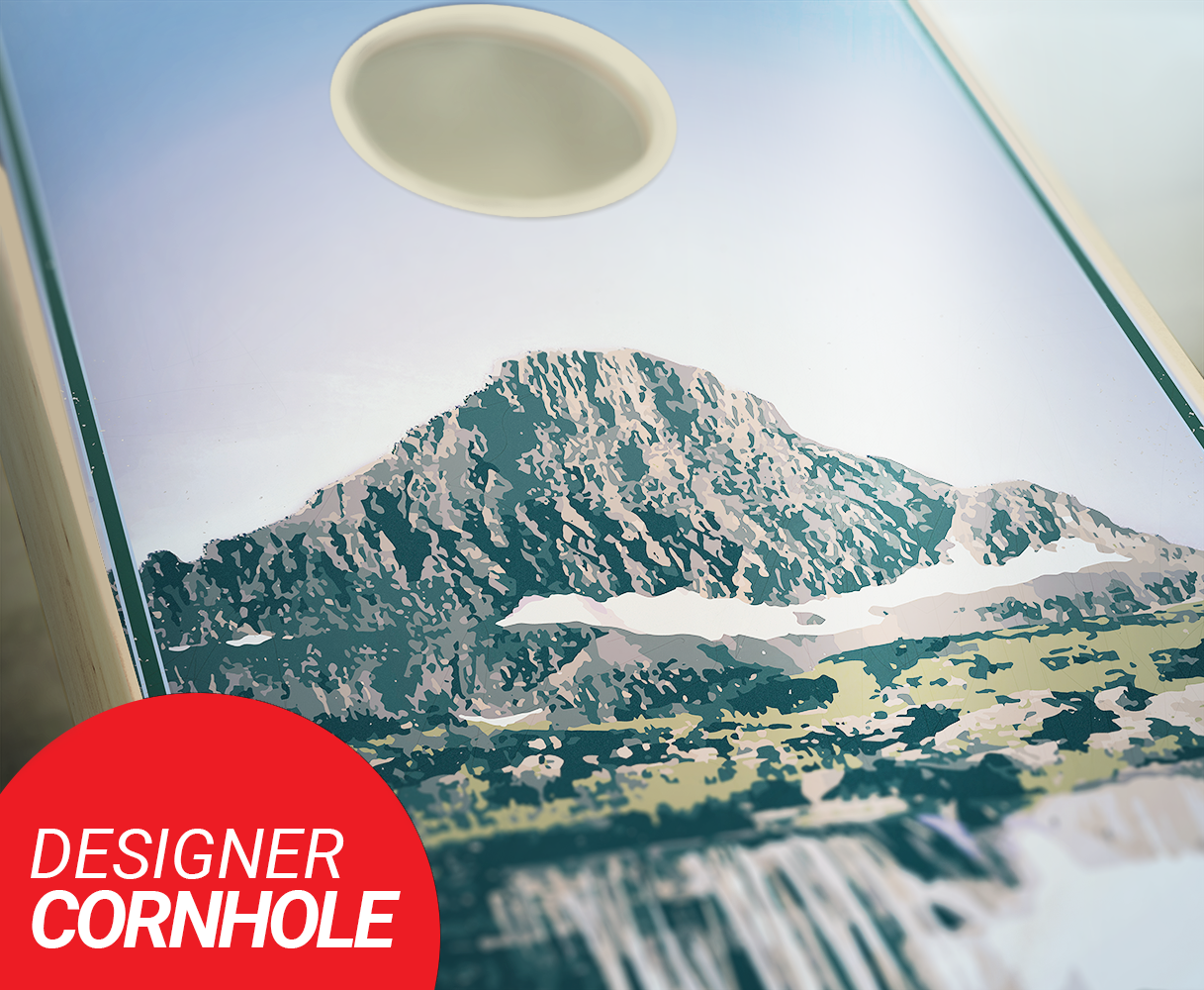 National Parks Glacier Cornhole Set