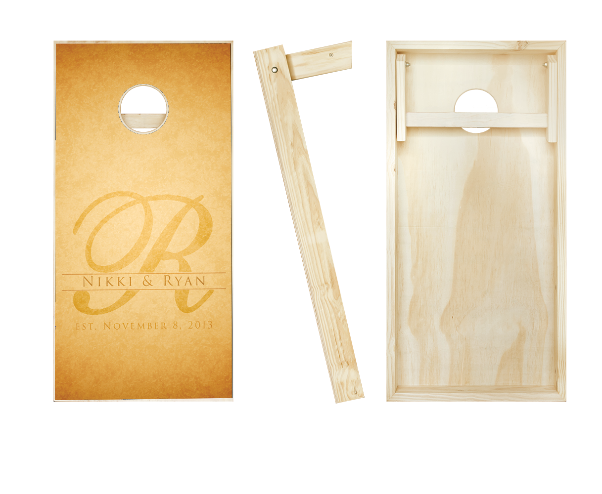 Customized Name Wedding Cornhole Set