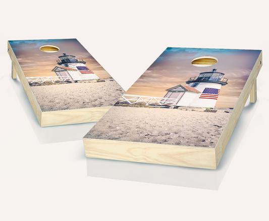 Nantucket Lighthouse Cornhole Set