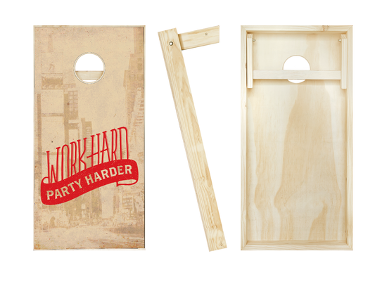 Party Harder Cornhole Set