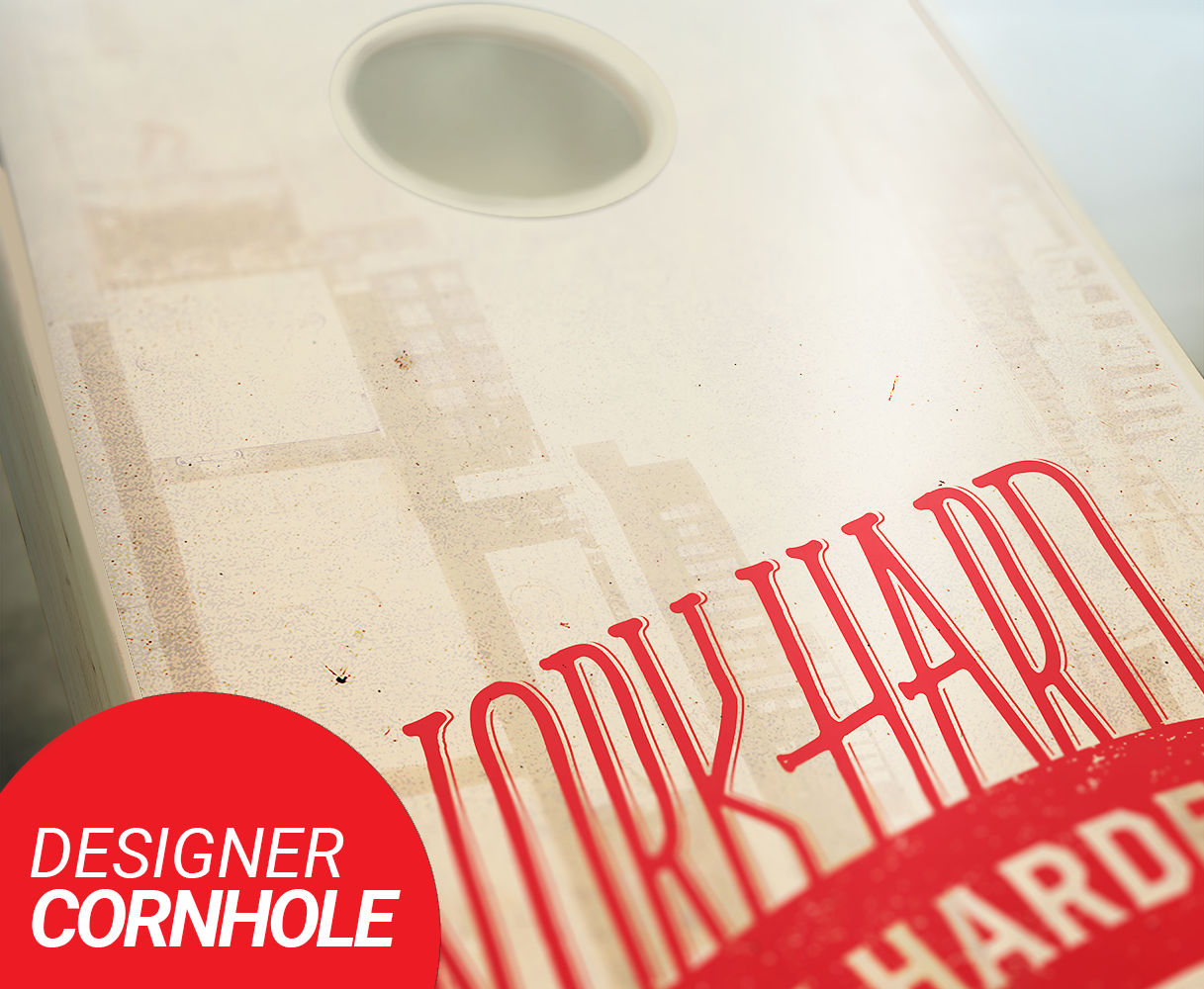 Party Harder Cornhole Set